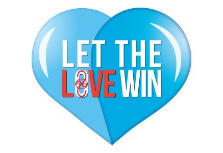 Let The Love Win srček