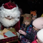 Obisk božičke na Ekseni Šentjur Izobraževalni center Eksena Kapljica Šentburger božiček veseli december